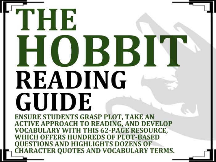 The hobbit book study guide